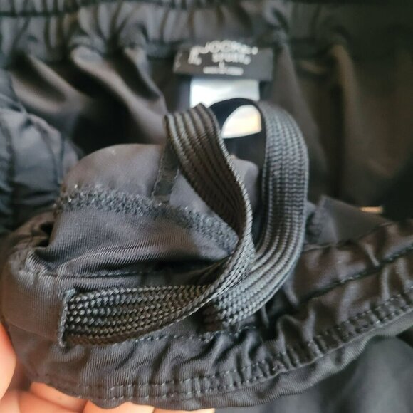Jockey Sport Black Polyester Stretch Drawstring Pants L - Picture 5 of 6